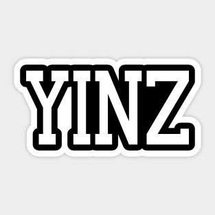 Yinz Sticker